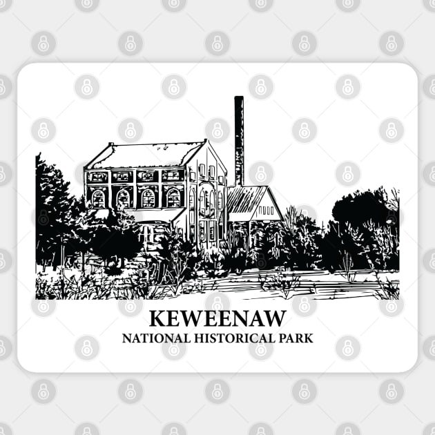 Keweenaw National Historical Park Sticker by Lakeric